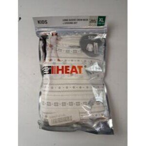 Kids Thermal Long Sleeve Crew Neck & Legging Set XL 16-18 32 Degrees HEAT